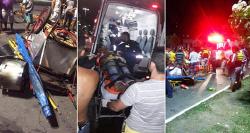 Moto colide em Barraca de Batata Frita em Limoeiro e 4 pessoas ficam feridas Moto colide em Barraca de Batata Frita em Limoeiro e 4 pessoas ficam feridas