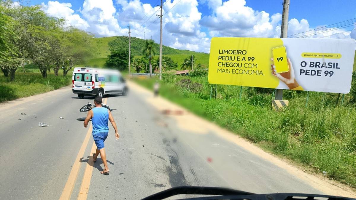 🚨 Jovem morre após grave acidente na PE-090, em Limoeiro