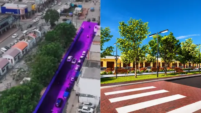 Fotos ilustrativas da praça